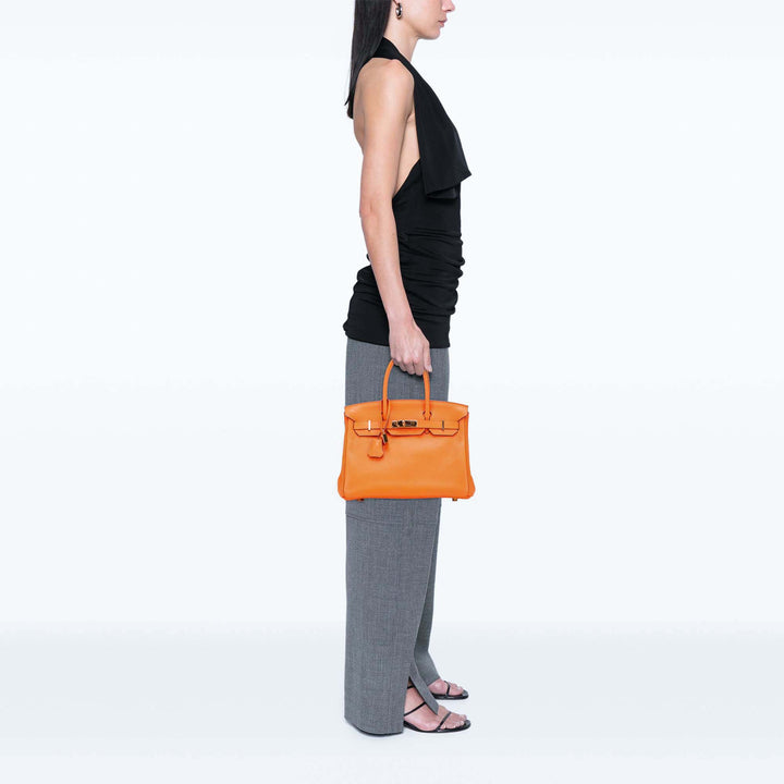 Togo Birkin Retourne 30 Orange - Gaby Paris