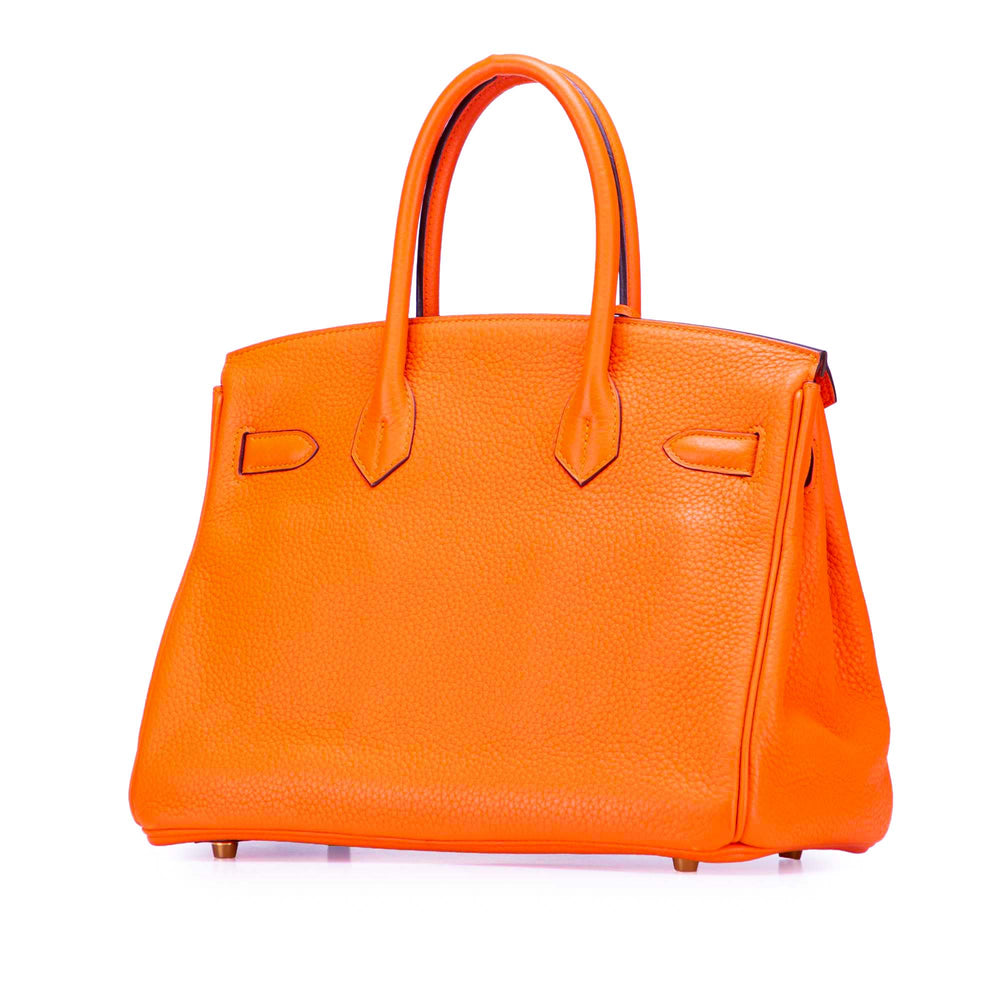Togo Birkin Retourne 30 Orange - Gaby Paris