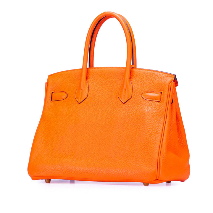 Togo Birkin Retourne 30 Orange - Gaby Paris