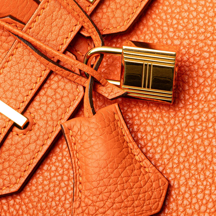 Togo Birkin Retourne 30 Orange - Gaby Paris