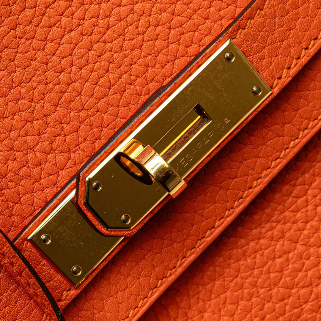 Togo Birkin Retourne 30 Orange - Gaby Paris