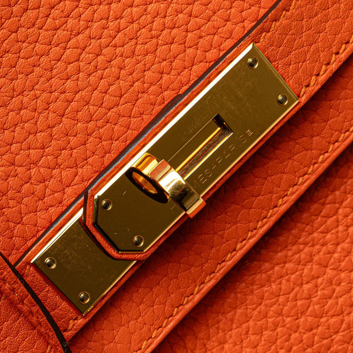 Togo Birkin Retourne 30 Orange - Gaby Paris