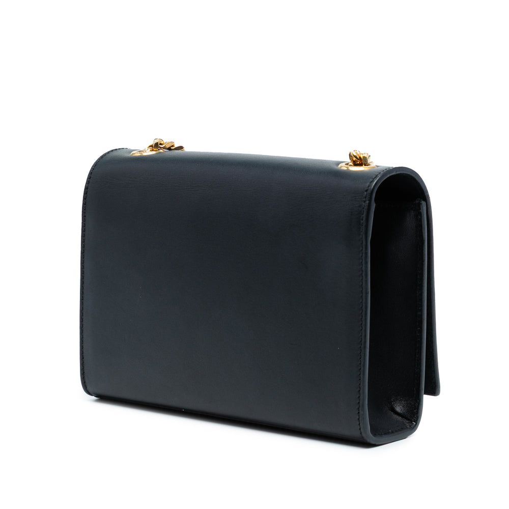 Saint Laurent Small Cuir Monogram Kate Tassel Sac porté croisé Noir – GABY PARIS Authentique