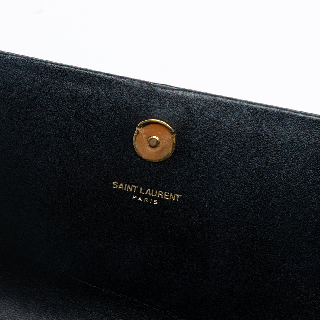 Saint Laurent Small Cuir Monogram Kate Tassel Sac porté croisé Noir – GABY PARIS Authentique