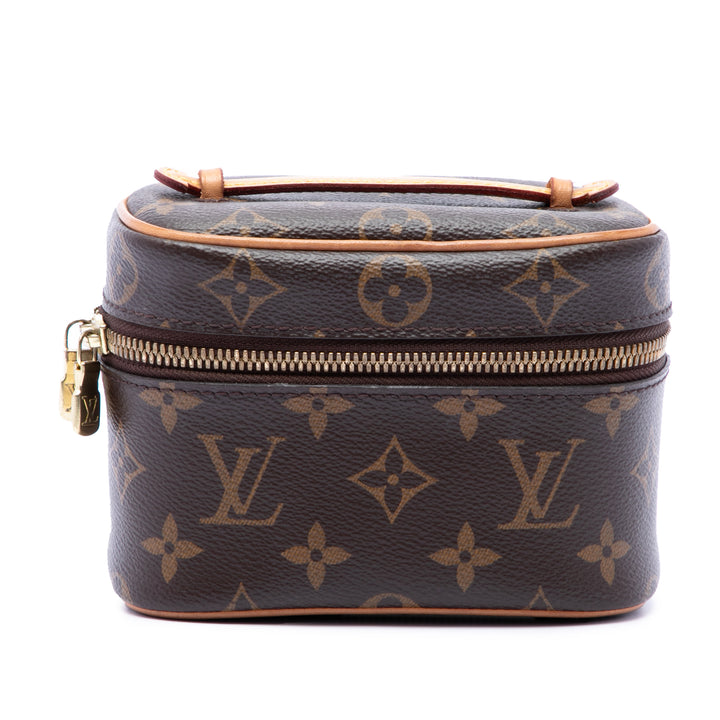 Nice Vanity Nano Monogram Marron
