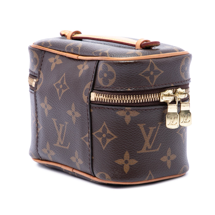 Nice Vanity Nano Monogram Marron