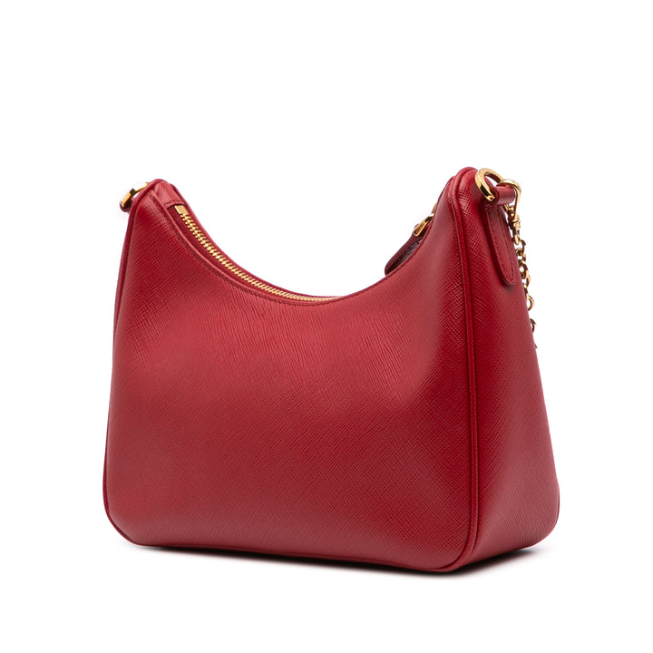 Saffiano Re-Edition 2005 Satchel Red - Gaby Paris