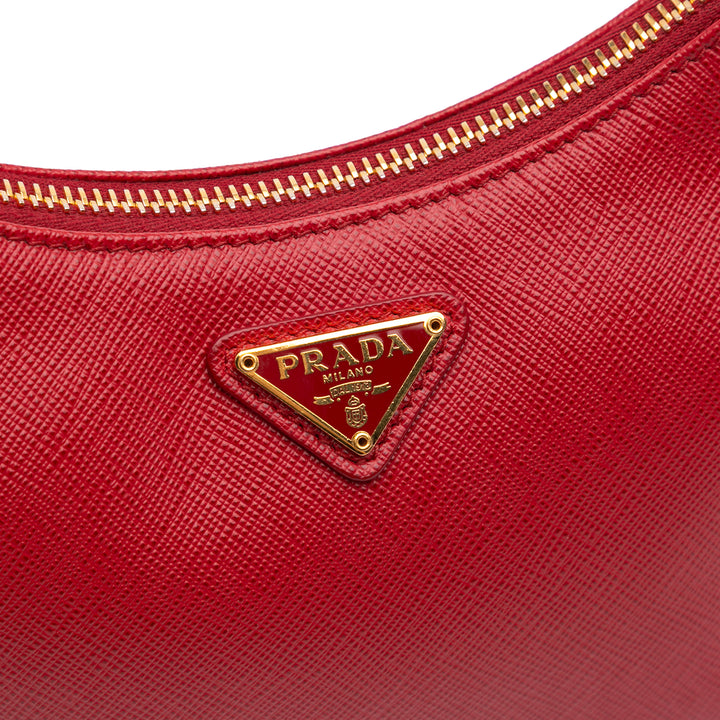 Saffiano Re-Edition 2005 Satchel Red - Gaby Paris
