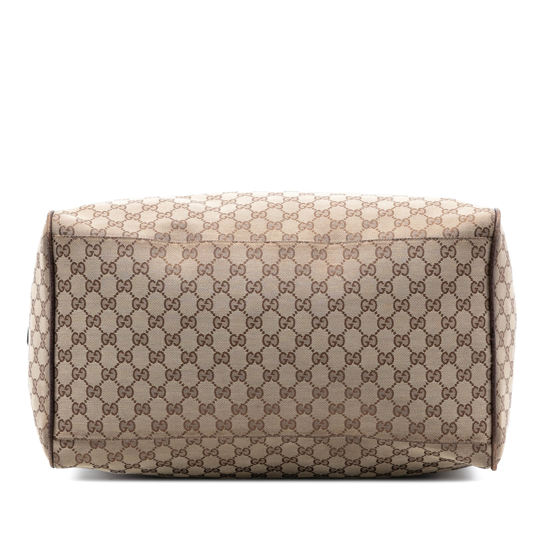Gucci GG Toile Web Duffle Sac