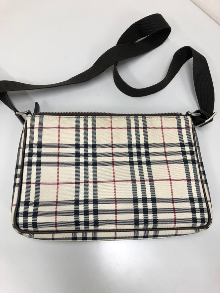Burberry House Check Toile Sac porté croisé