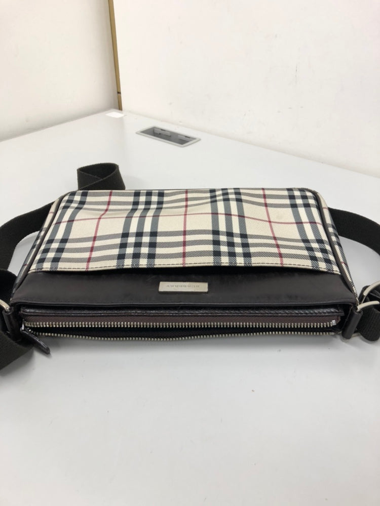 Burberry House Check Toile Sac porté croisé