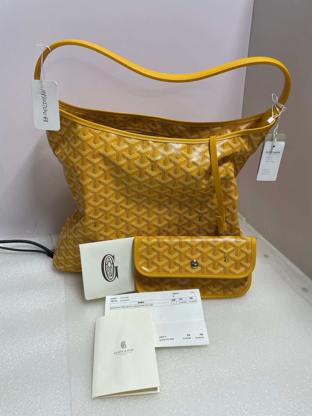 Goyard Goyardine Boheme Hobo