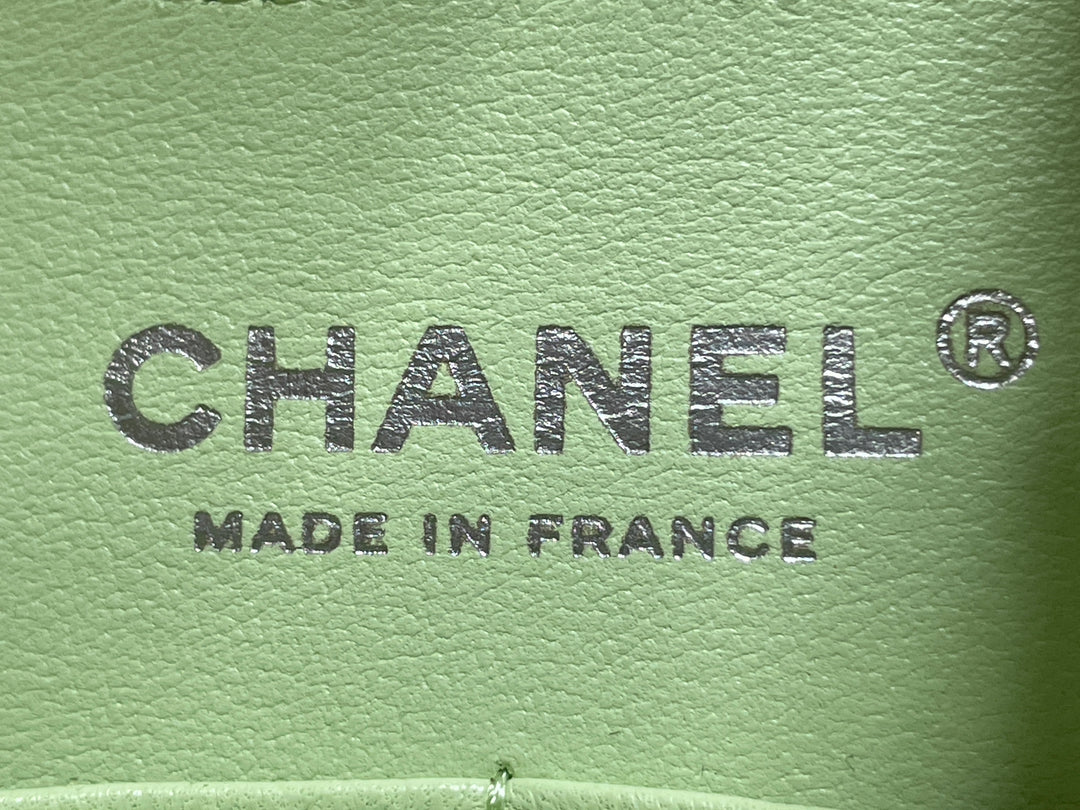 Chanel Small Classic Chevron Cuir d’agneau Double rabat