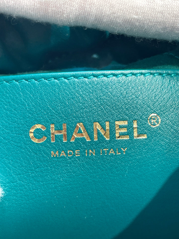 Chanel Mini brillant Cuir de veau 22 Sac à main