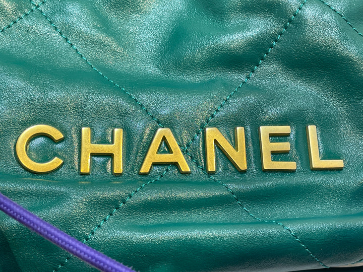 Chanel Mini brillant Cuir de veau 22 Sac à main