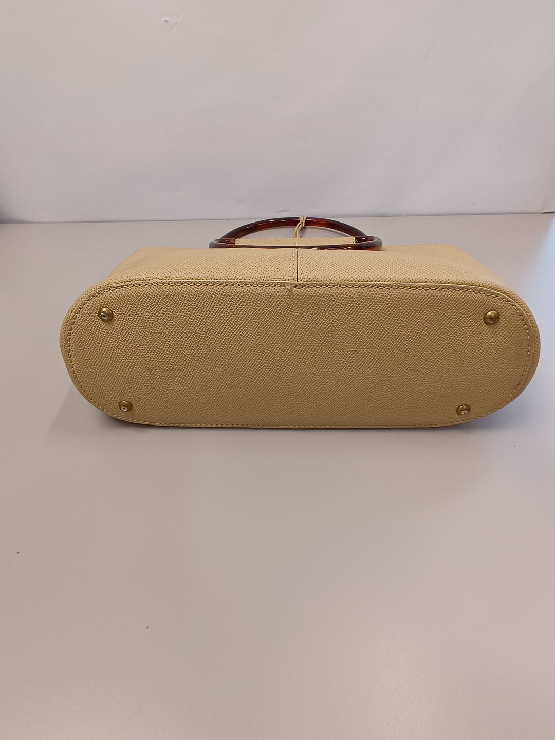Chanel Cuir de veau grainé Tortoise anse supérieure Cabas