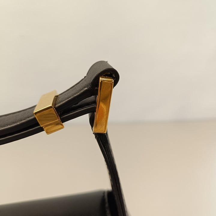 Valentino Medium Cuir Vlogo Chain Sac bandoulière