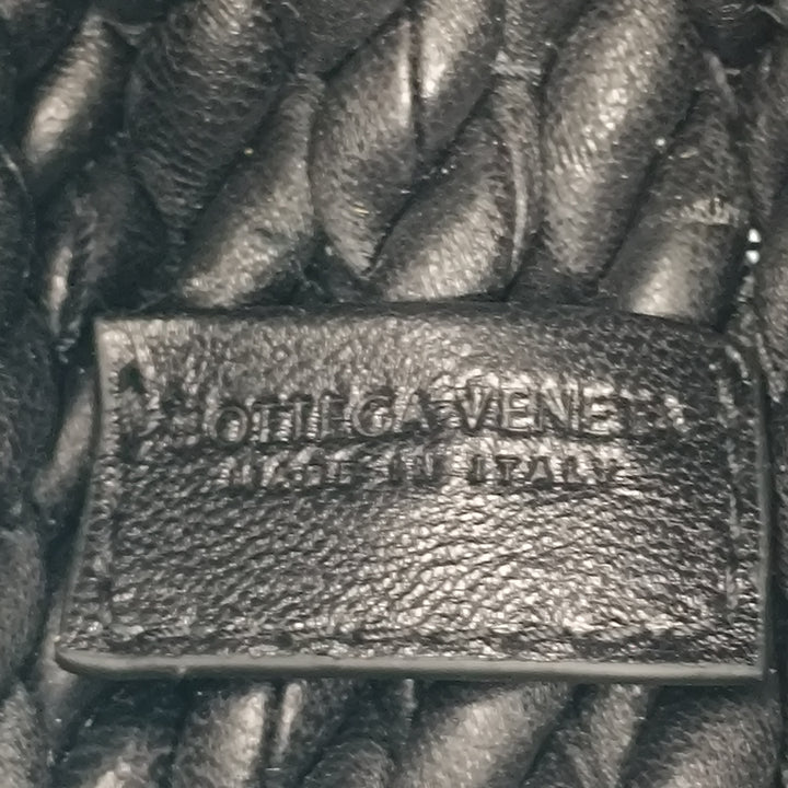 Bottega Veneta Cuir d’agneau Torchon Classic Pomponed Twisted Sac porté croisé