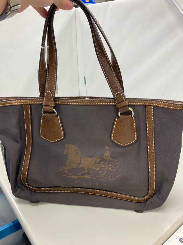 Celine Toile Carriage Cabas