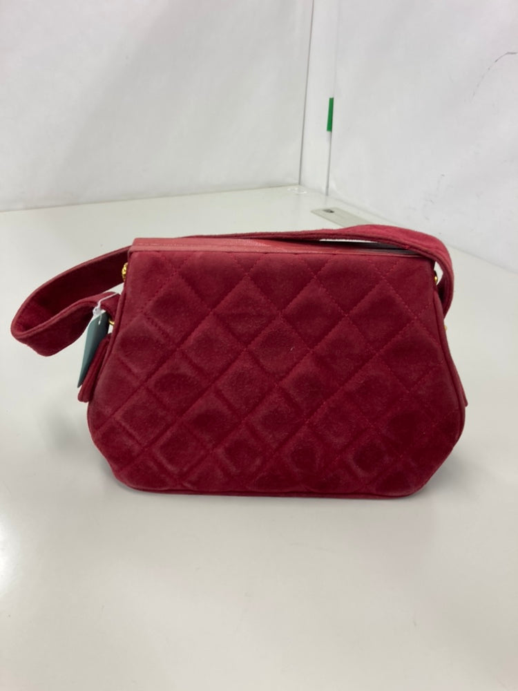 Chanel Matelassé Daim Metal Frame Sac à main