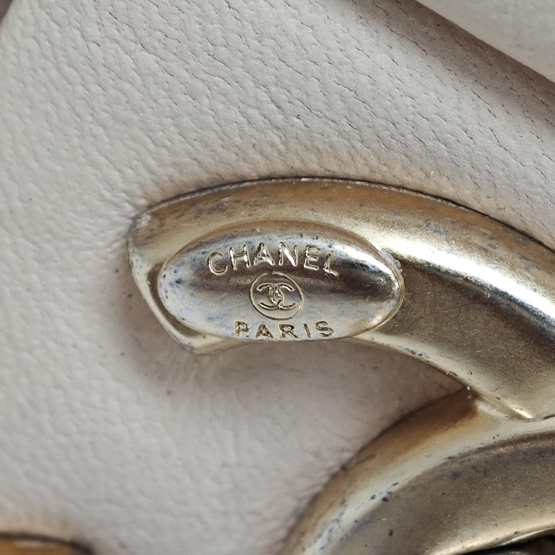 Chanel Matelassé Cuir d’agneau Fancy Jewel Simple rabat