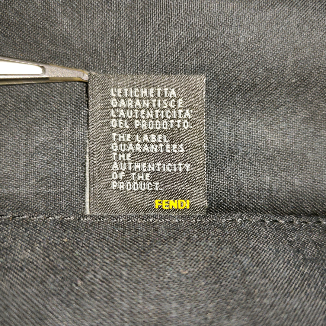 Fendi Zucca Coated Toile Sac porté croisé