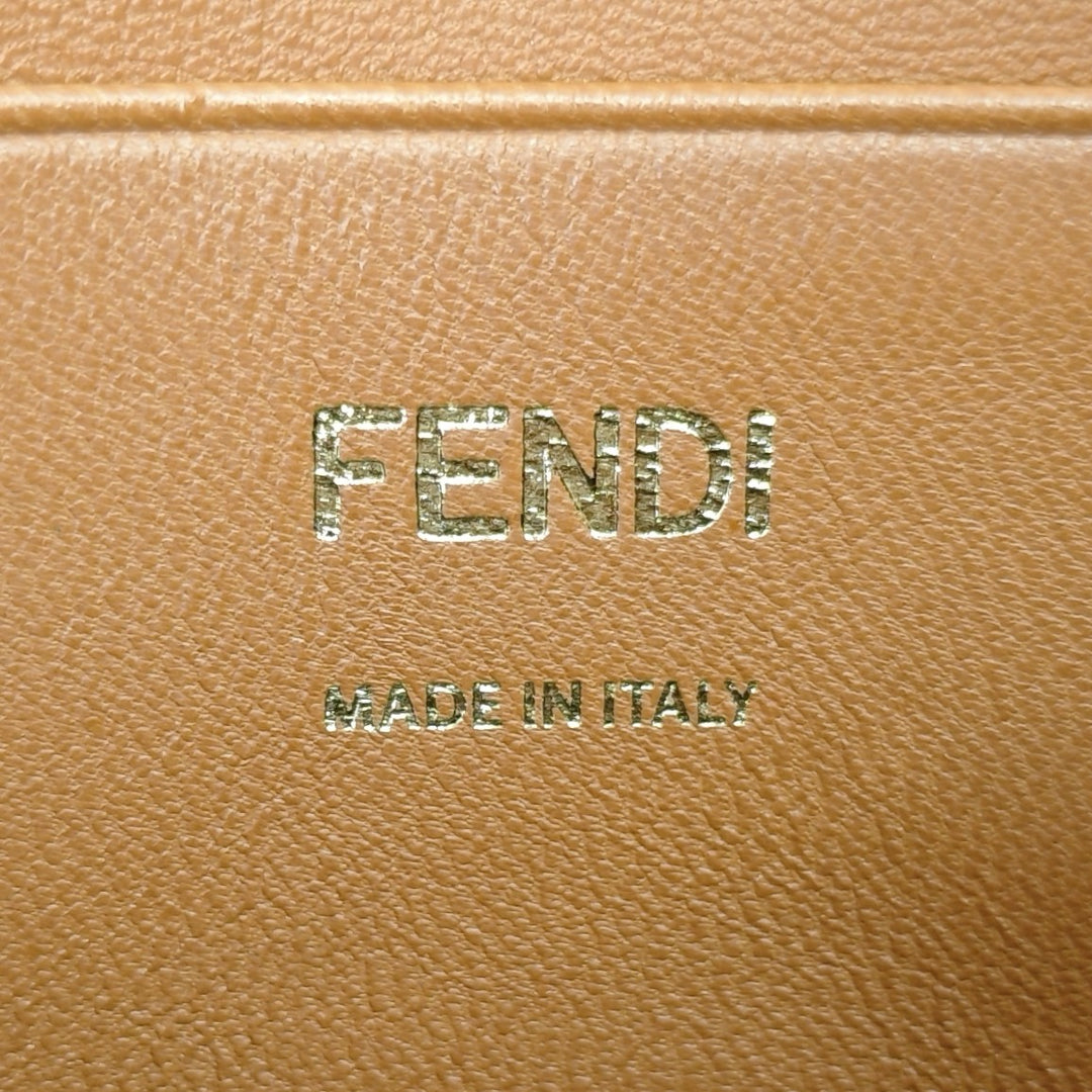 Fendi Mini Bicolor Nappa Apolo Sac à chaîneuette Sac bandoulière