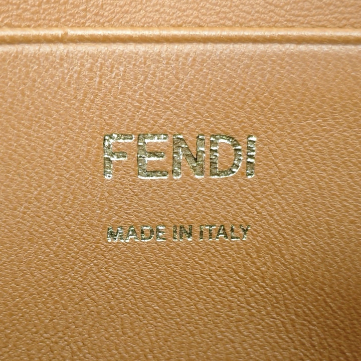 Fendi Mini Bicolor Nappa Apolo Sac à chaîneuette Sac bandoulière