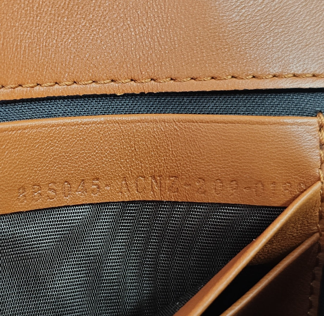 Fendi Mini Bicolor Nappa Apolo Sac à chaîneuette Sac bandoulière