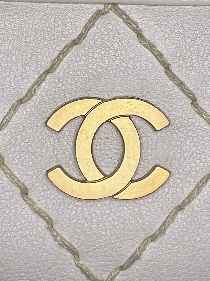 Chanel CC Cuir d’agneau Wild Stitch Sac à main