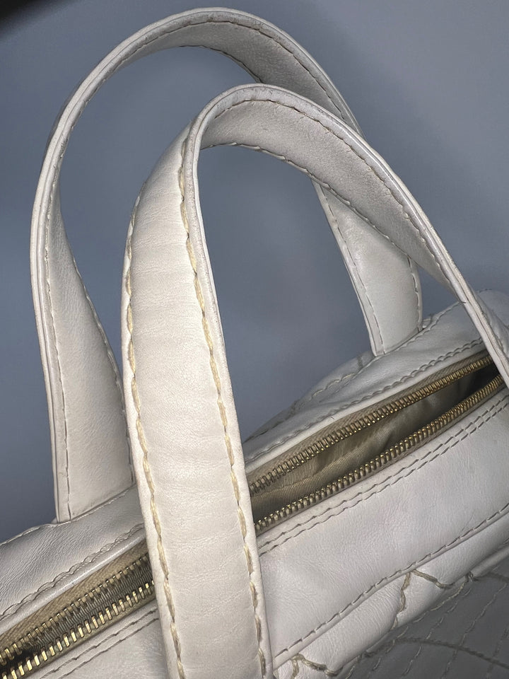 Chanel CC Cuir d’agneau Wild Stitch Sac à main