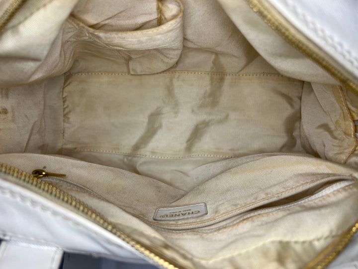 Chanel CC Cuir d’agneau Wild Stitch Sac à main