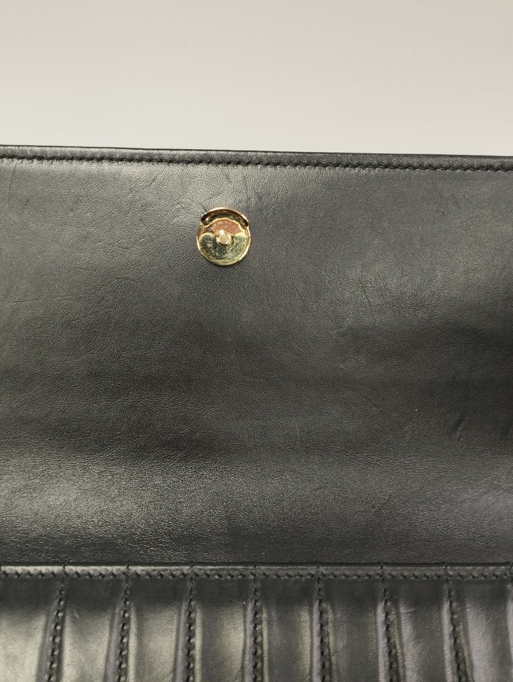 Saint Laurent Quilted Calfskin Victoire Chain Crossbody Bag