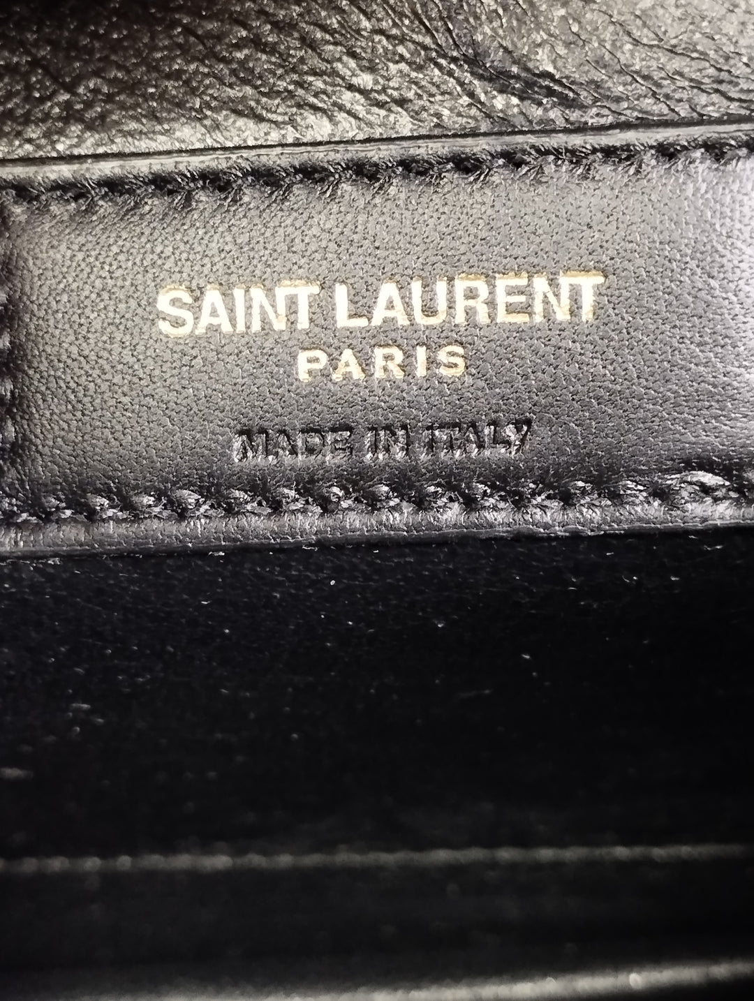 Saint Laurent Quilted Calfskin Victoire Chain Crossbody Bag