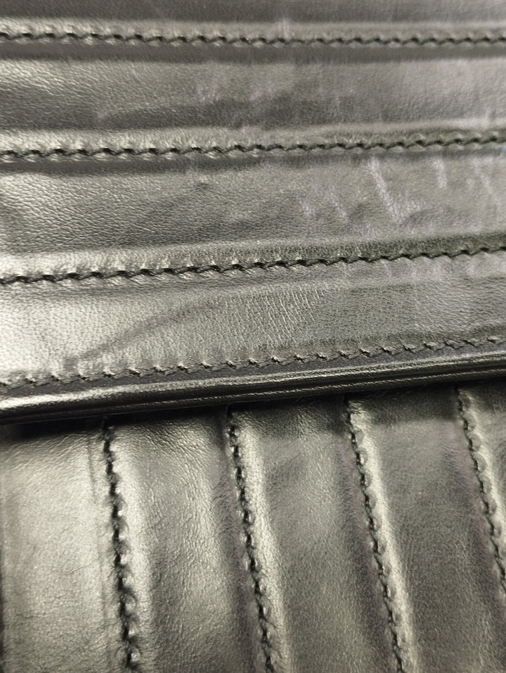 Saint Laurent Quilted Calfskin Victoire Chain Crossbody Bag