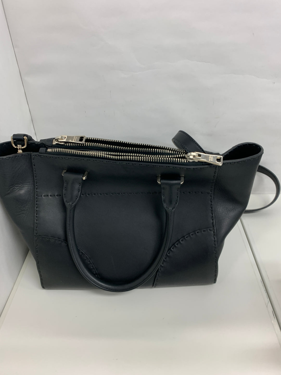 Prada Small City Veau Surpiqué Twin Pocket Sac