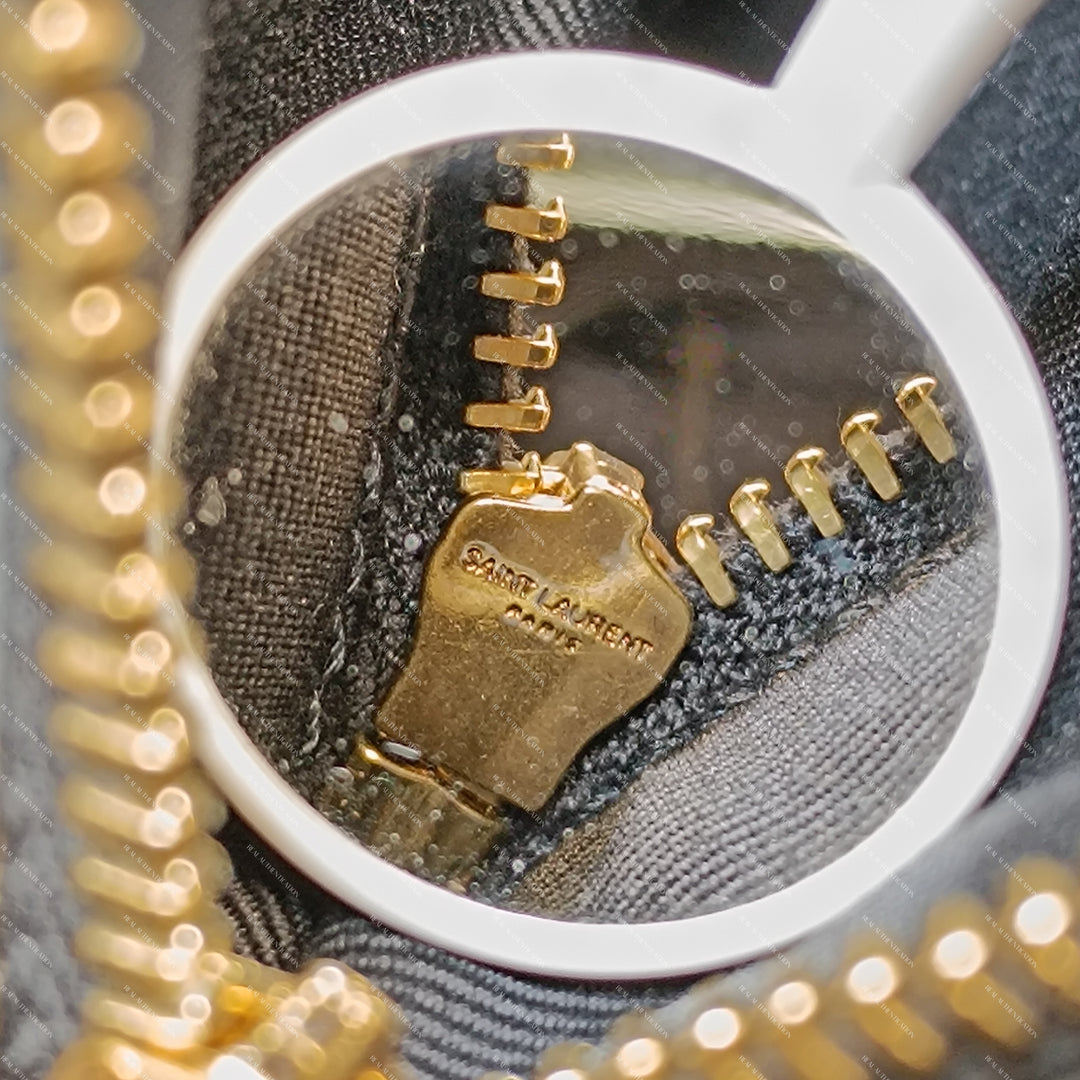 Saint Laurent Quilted Calfskin Victoire Chain Crossbody Bag