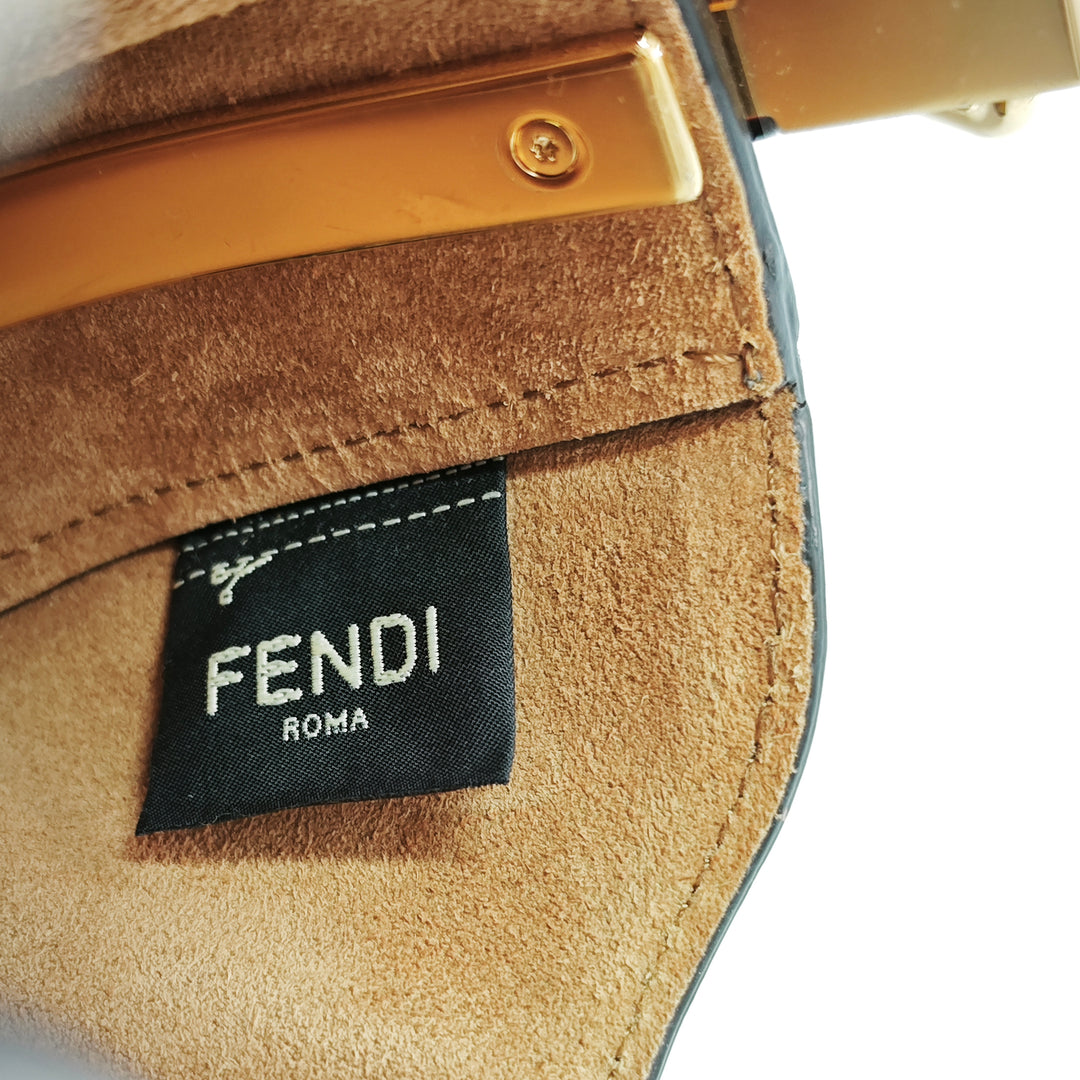Fendi Cuir Moonlight Sac porté croisé