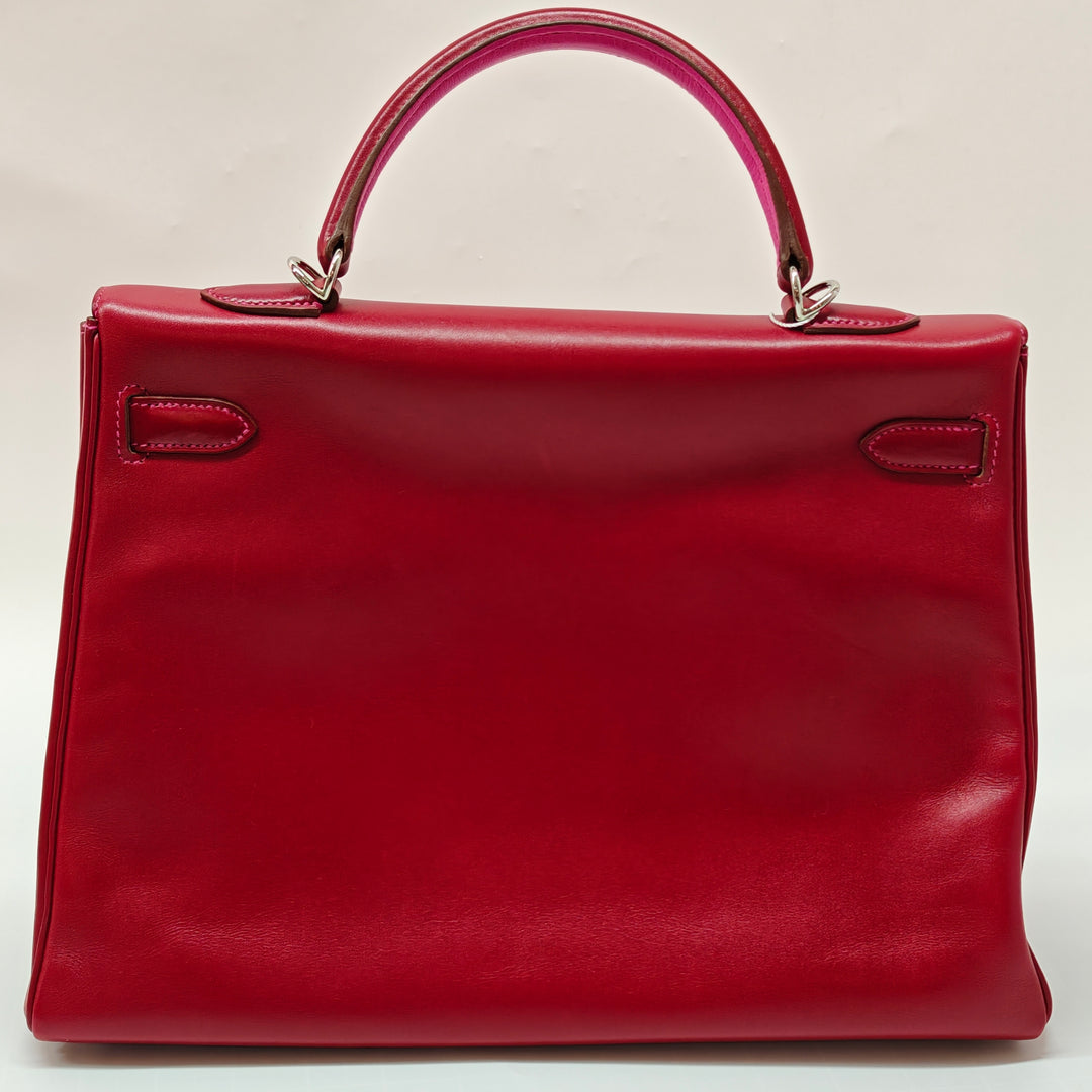 Hermès Box Veau Verso Kelly II Retourne 35