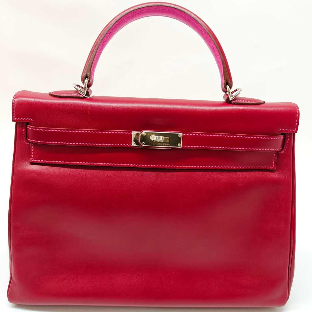 Hermès Box Veau Verso Kelly II Retourne 35