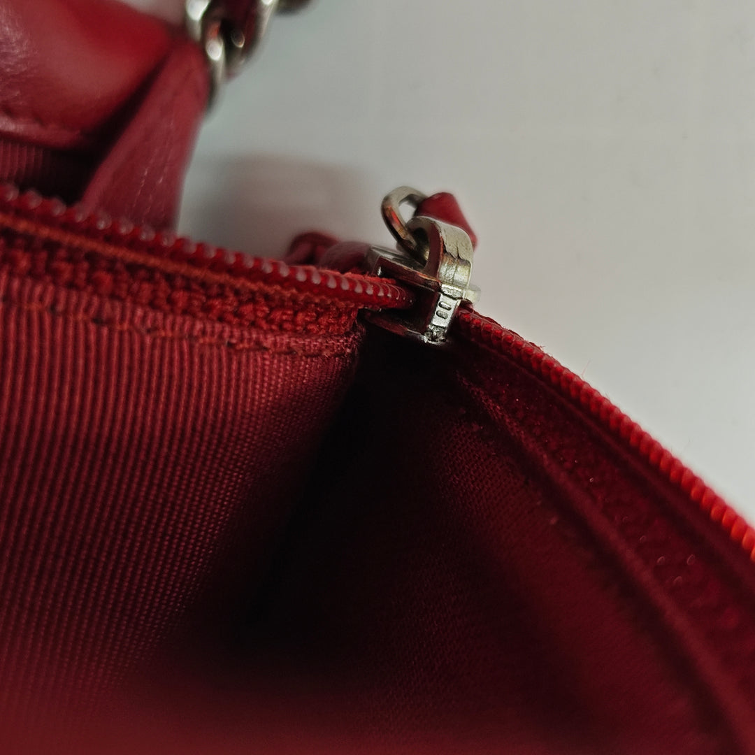 Chanel CC Matelassé Cuir d’agneau Wallet on Chain