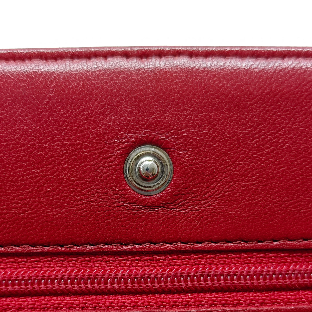 Chanel CC Matelassé Cuir d’agneau Wallet on Chain