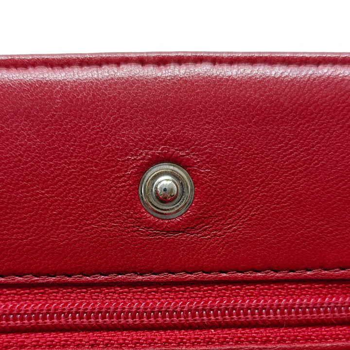Chanel CC Matelassé Cuir d’agneau Wallet on Chain