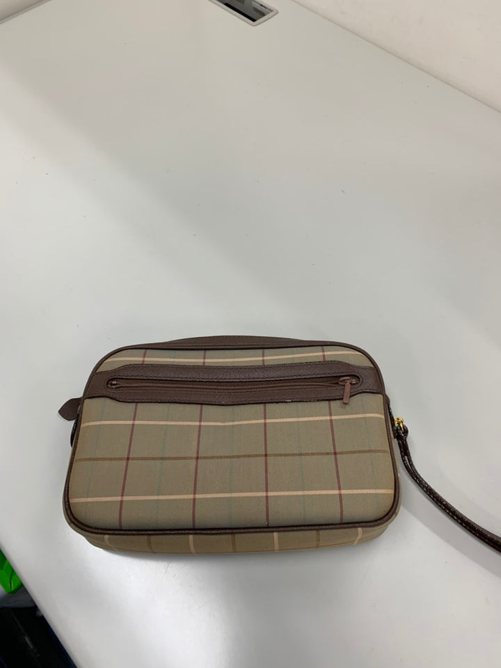 Burberry Vintage Check Toile Pochette