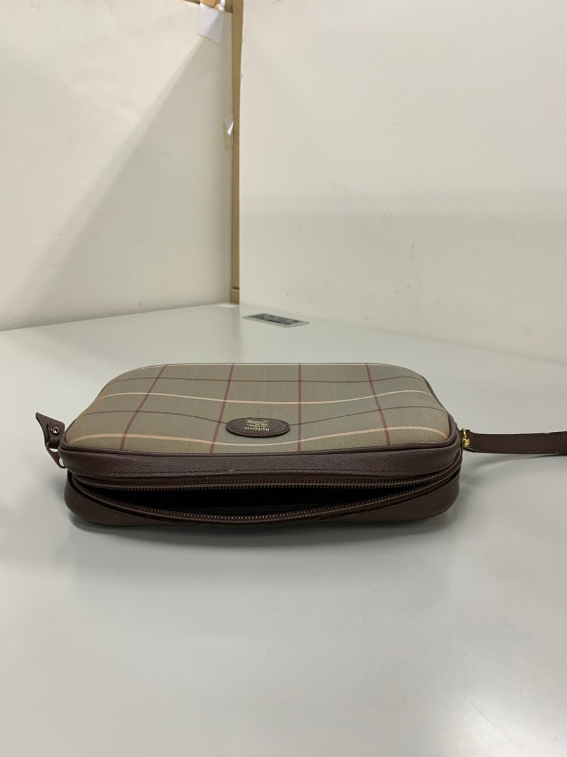 Burberry Vintage Check Toile Pochette