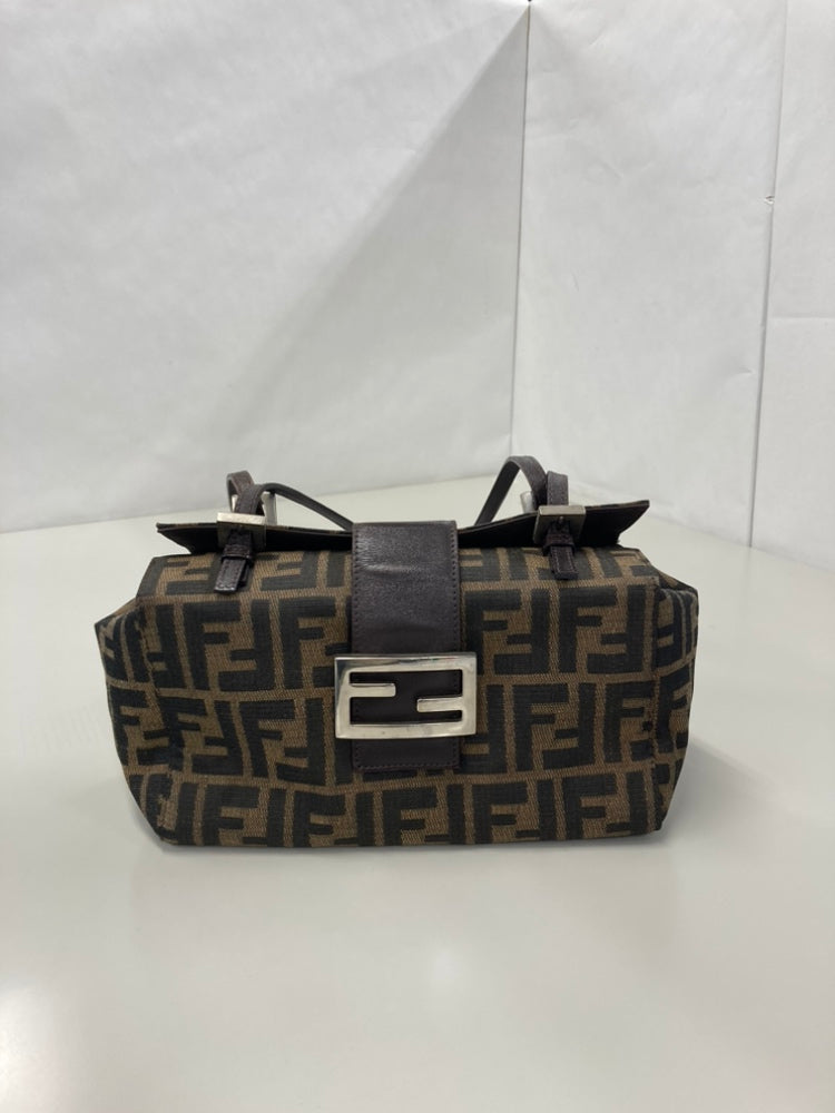 Fendi Zucca Toile Bento Boîte Sac bandoulière