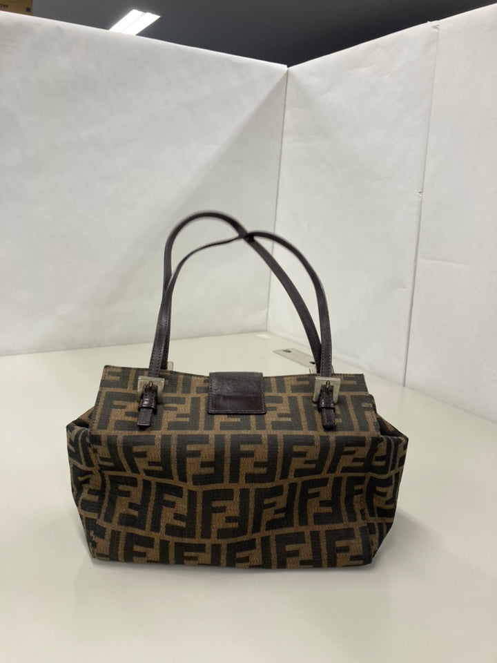 Fendi Zucca Toile Bento Boîte Sac bandoulière