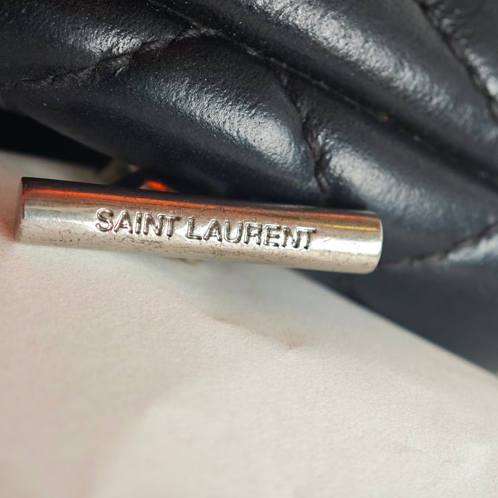 Saint Laurent Small Matelasse Cuir de veau LouLou Bowling Sac