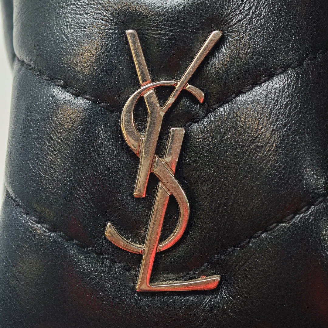 Saint Laurent Small Matelasse Cuir de veau LouLou Bowling Sac
