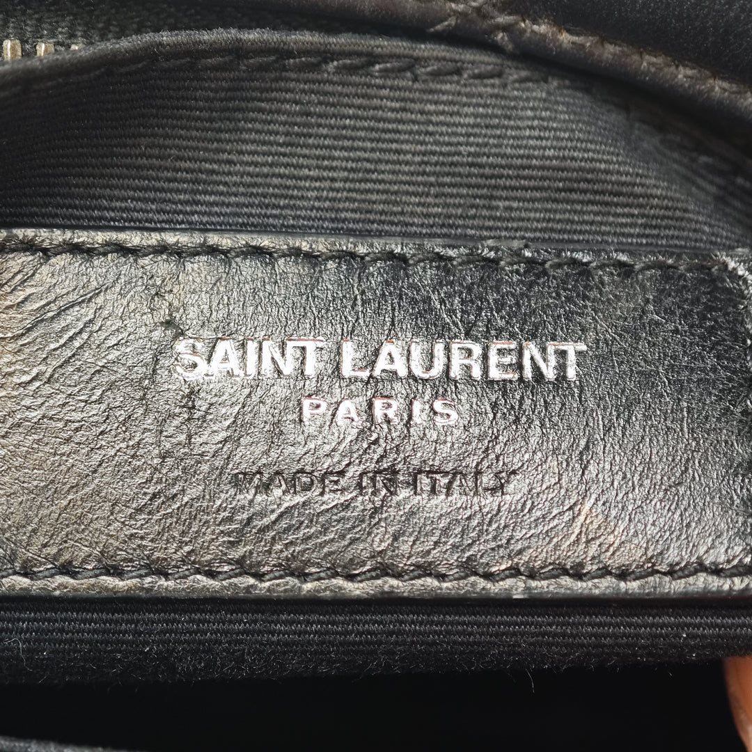 Saint Laurent Small Matelasse Cuir de veau LouLou Bowling Sac